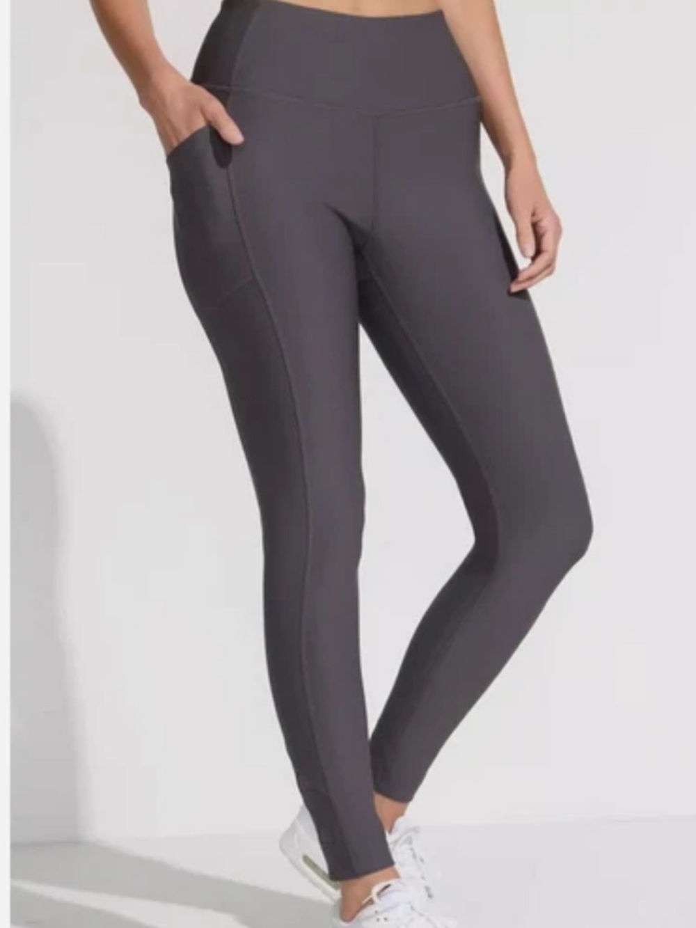 NWT Mondetta Performance + Luxury Women's Stretch Chicory Coffee Leggings  Sz M